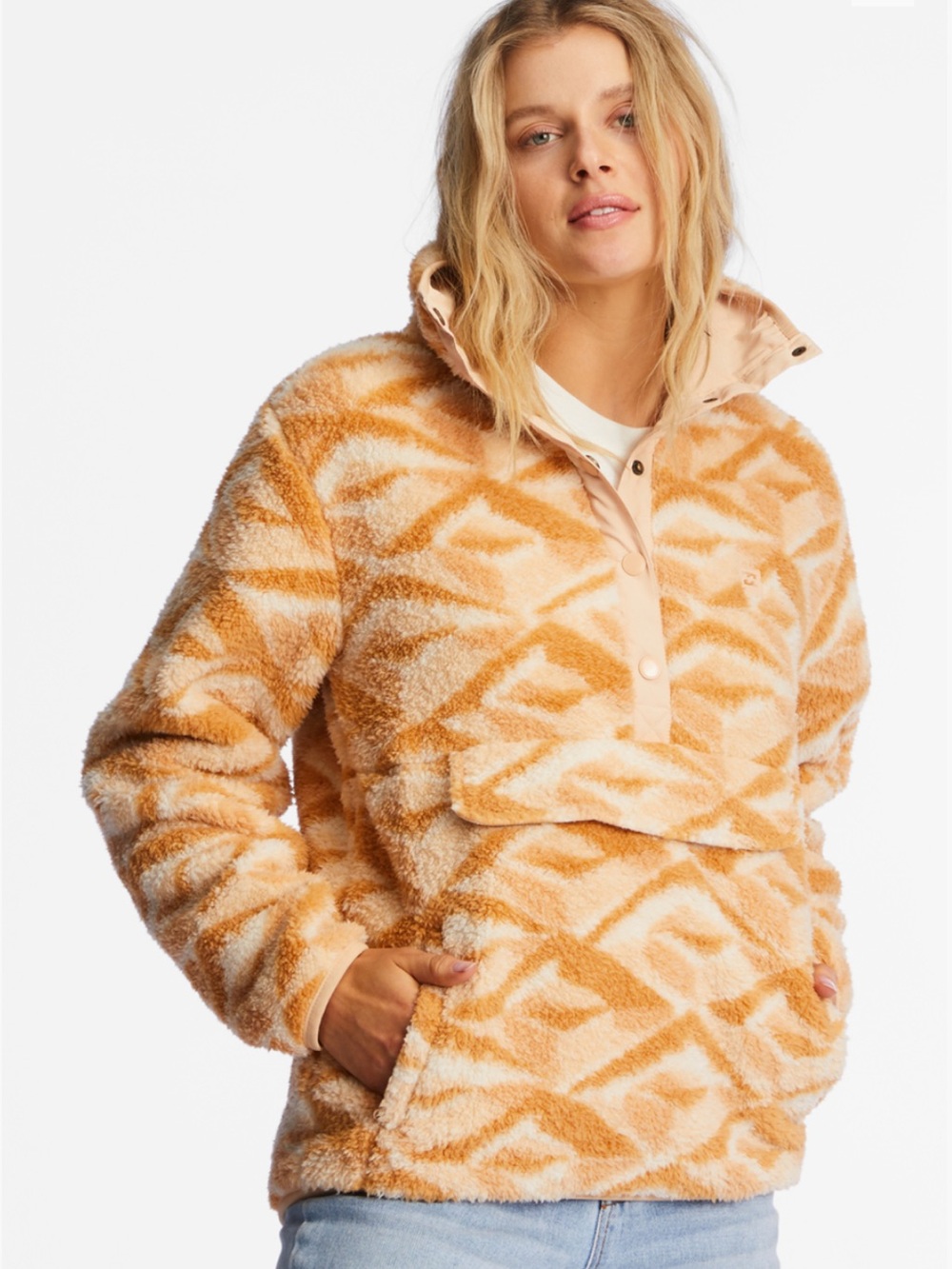 Billabong AD Switchback Mock Neck Fleece Pullover